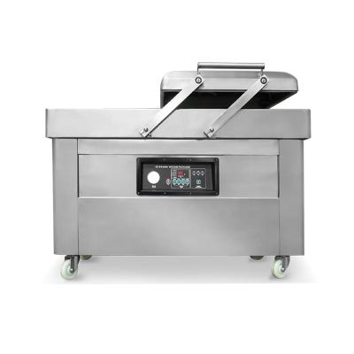 China CLOTHING DZ 400/2SB Industrial Double Chamber Fish Meat Food Vacuum Packing Machine for sale