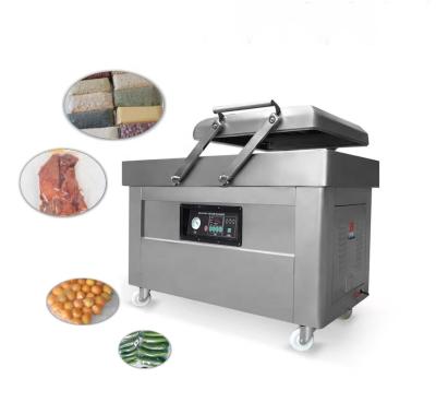 China Guangzhou factory food double chamber vacuum sealer packing machine dz400 dz500 dz600 for sale