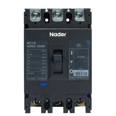 China Mccb Ndm2-250 Molded Case Circuit Breaker Case Distribution Type NDM2 - 250 M.P./4 Molded Circuit Breaker for sale