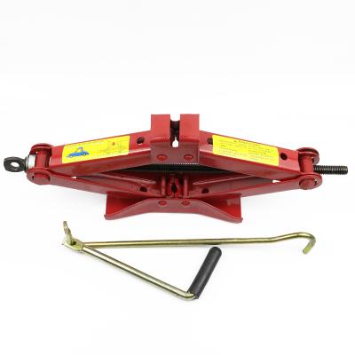 China Auto Repair Factory September Super High Quality Trolley Car 1 Ton Double Scissor Quick Lift Jack for sale