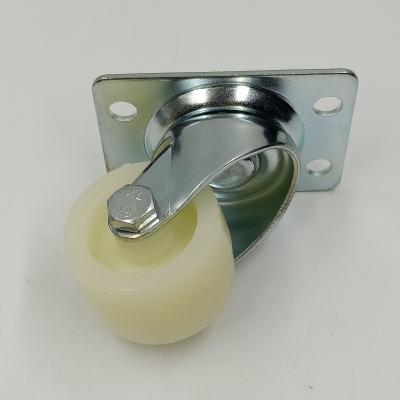 China Wholesale Furniture Part China Factory Small Furniture Casters For Nylon Caster. for sale