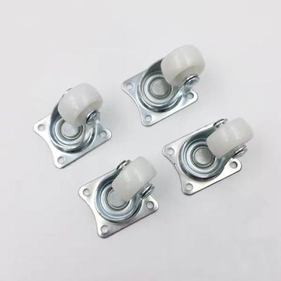 China 1 Inch To 3 Inch Industrial And 25 Mm Light Duty Small Caster Plastic Wheel Caster Wheels And Furniture Wheels for sale