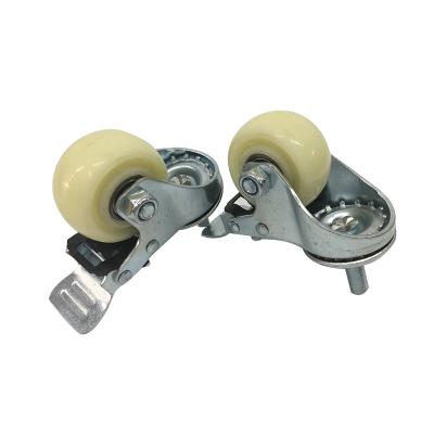 China Other 2 Inch Swivel Fixed Rigid Office Chair Furniture Industrial Caster Wheels for sale