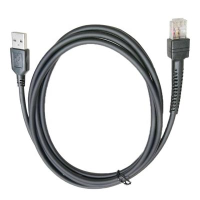 China Barcode scanner 6ft USB cable for symbol barcode scanner ls2208 ls4208 CBA-U01-S07ZAR for sale