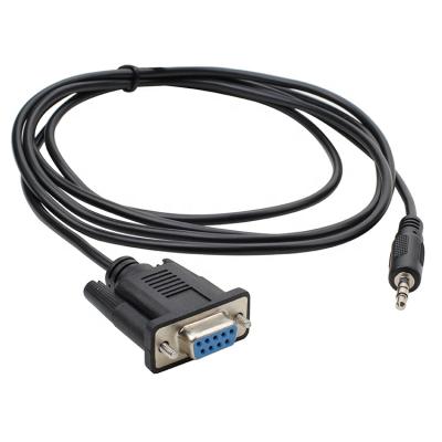 China Custom DB9 COMPUTER Female To Male RS232 3.5mm Audio Cable for sale