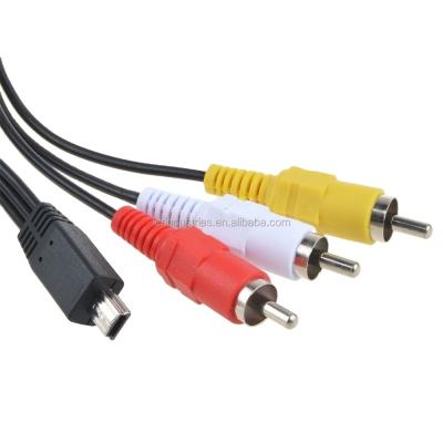 China Camera mini usb to rca tv video av monitor cable for sale