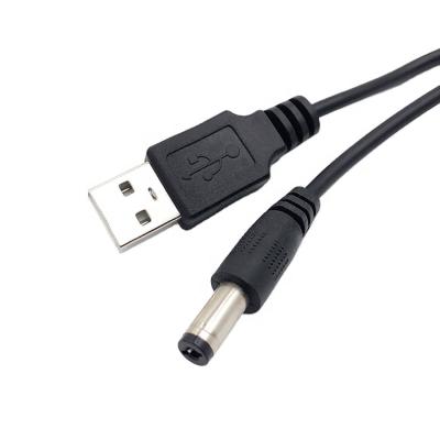 China Telecommunication 5V USB 5521 DC Male Jack Power Cable for sale