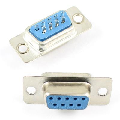 China PCB D-SUB DB9 9 Pin Female RS232 Serial Solder DB9 Connector For PC Use for sale