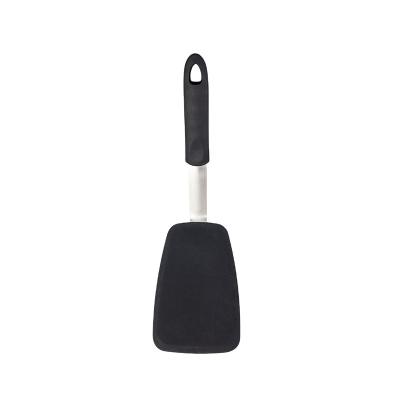 China Turner Heat Resistant Rubber Kitchen Viable Spatula Silicone Nonstick Design for sale