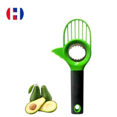 China Stored Avocado Slicer Seed Remover, 3 in 1 Avocado Cutter Tool with Good Grip Handle, Multifunctional Avocado Peeler Suitable for Fruit for sale