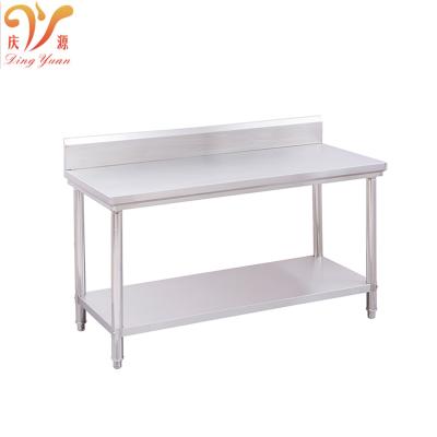 China Easily Assembled Commercial Grade Stainless Steel Work Table with Under Shelf for sale