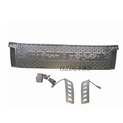 China ABS Pickup 4wd Parts Bumper Front Grille Middle Grill For Ranger T6 for sale