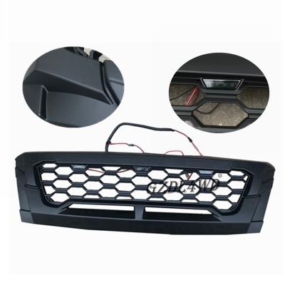 China ABS For Dmax 2016-2019 Car Front Grille Front Grill With LED for sale