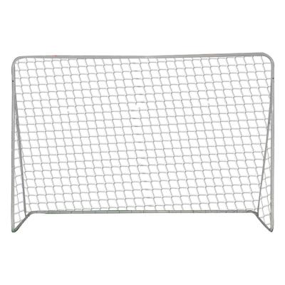 China Quality Steel Steel Training Guaranteed Goal Corners Soccer Football Goal With PE Net for sale