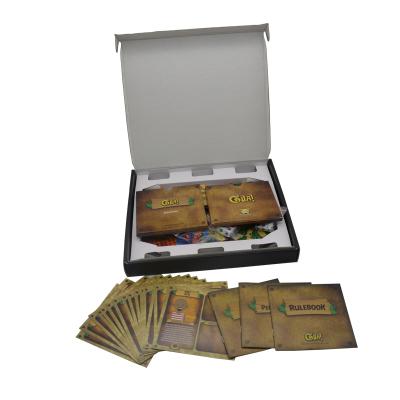 China 2021 YHD board game manufacturer paper board games for adults from china factory for sale