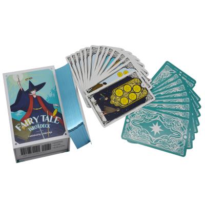 China 2021 First Rank Tarot Paper, Custom Printed Oracle, Card Game Tarot Bundle Cards for sale