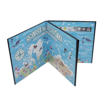 China 2022 YHD Cardboard Printing Kids Paper Board Game For Sale for sale