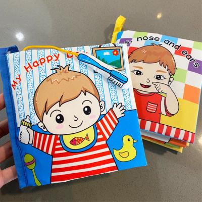 China Baby Eco-friendly Material Touch Book Eco-friendly Material Contact Book Early Learning Tissue Book Puzzle Stereoscopic Healthy Paper for sale