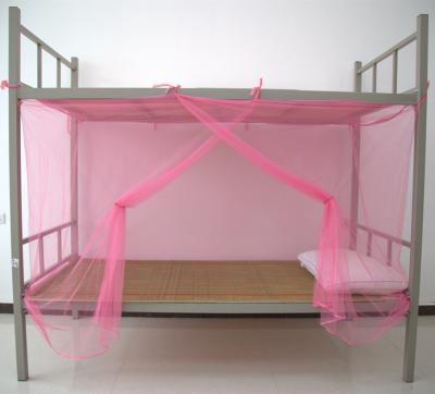 China Other/Other Dustproof Zipper Square Top Mosquito Net Without Installation Dormitory Bunk Bed Mosquito Net Student Single Mosquito Net for sale