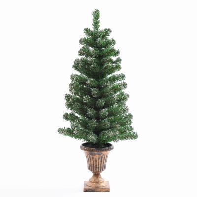 China Christmas Decoration Factory Price Best Selling Outdoor Christmas Decoration 3ft PVC 115t Artificial Christmas Tree for sale