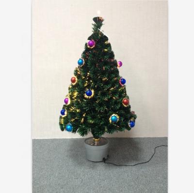 China Wholesale PVC Christmas Tree Ornament Mini Christmas Decoration Supplies 60cm Flocked Tabletop Ornament for sale