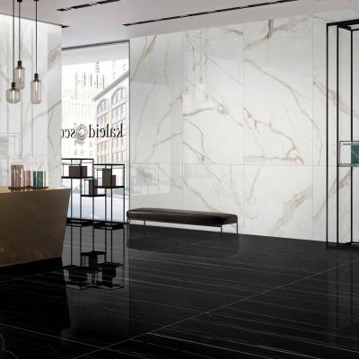 China Large Size 750x1500mm 12mm Thickness Modern Marble Porcelain Foshan Ceramic Tiles For Floor And Wall for sale