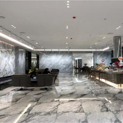 China Porcerlain Tile Non Slip New Design Super White Body 600x1200mm Foshan Glazed Polished Porcelain Floor Tile for sale