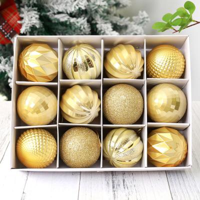 China Christmast Ornament Assorted Color Christmas Balls Christmas Tree Ornaments Balls Christmas Decorations Hanging Tree Pendants New Year Gift for sale