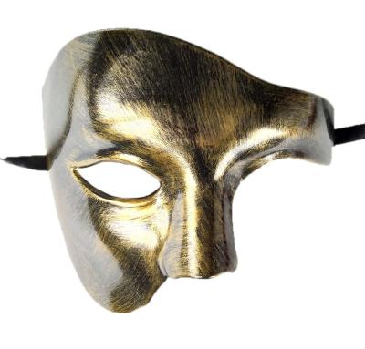 China Halloween Styles Ghost Opera Half Face Mask Vintage Party Cosplay Halloween Masquerade Masks for sale