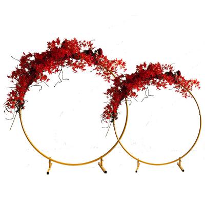 China Hot Sale Elegant Wedding Party Decoration Arch High Quality Metal Balloon Arch Stand With Custom for sale