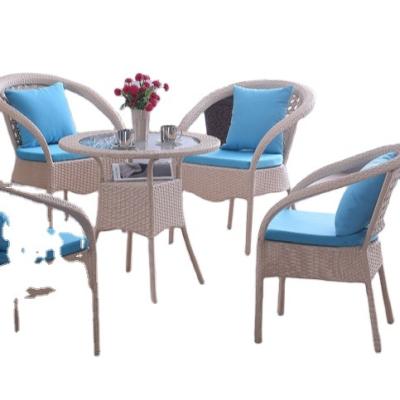 China Hot Selling Modern And Cheap Outdoor Furniture Leisure Garden Rattan And Wicker Set for sale