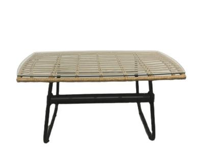 China Modern Style PE Rattan Bamboo Coffee Table for sale