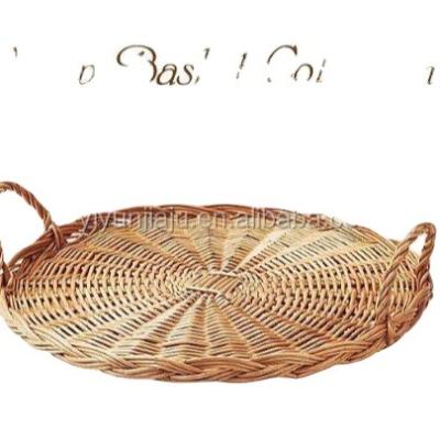 China Beautiful Cheap Wholesale Hanging Wicker Basket Stocked Willow Box Picnic Wine for sale