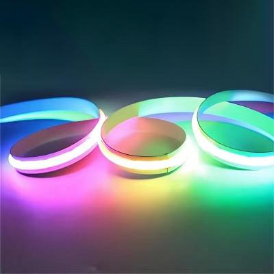 China Outdoor Smart Hotel MIC 12V/24V RGB Strip Lights Aluminum Profile For Housing Wall And Decoration for sale