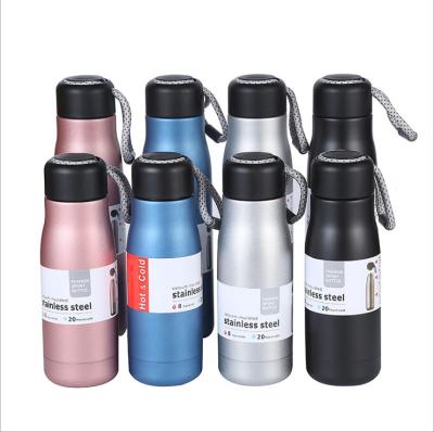 China 304 Sustainable Double Wall Sealed Vacuum Thermal Sport Bottle Stainless Steel Vacuum Flask Insulated Drinking Hot Water Bottle for sale