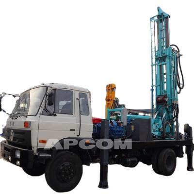 China For water well APCOM 400m truck-mounted dry rotary drilling-rigs 200m TW350 BDM truck mounted drilling rigs 600m prices dth for water well sale for sale