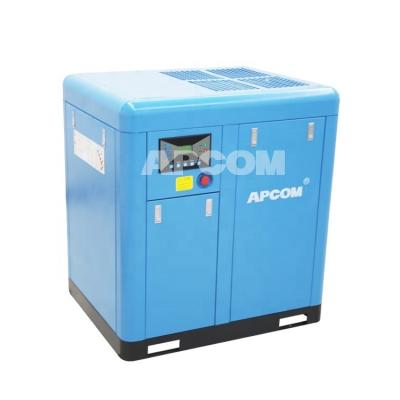 China APCOM aircompressors 185 cfm air compressor lubricated screw air compressor 30kw 50hp 30 kw air screw compressor for sale