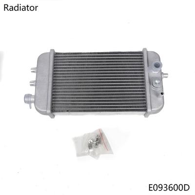 China Engine Cooling Derbi Senda 50 OEM Motorcycle Aluminum Radiator For GILERA 50 SMT Water Cooling for sale