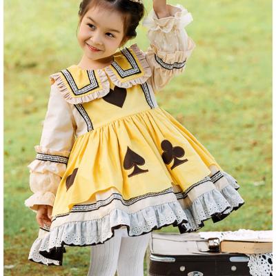 China Boutique Anti-static Children's Clothing Party Infant Toddler Lolita Girl Lolita Dress for sale