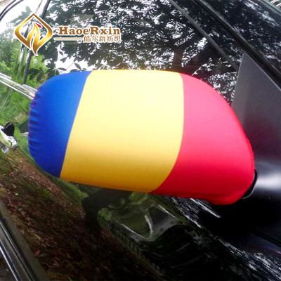 China Gift Hot sale Romania Portuguesa Serbia Sweden personalized gift advertising custom car rear view mirror flag for sale