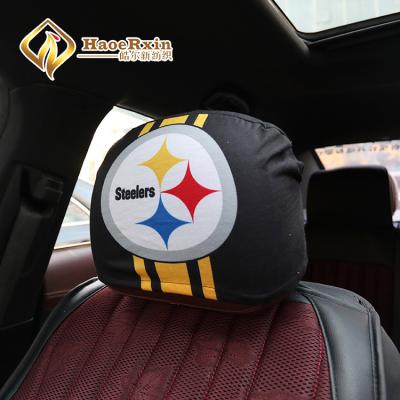 China Promotion China manufacturer eco friendly customized country custom car headrest covers for sale