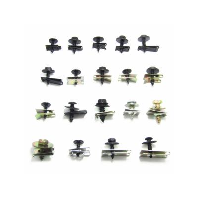 China Door Trim Panel Damper M6 M5 Metal Bumper Fastener Clips Suv Motocycle Permit Car Door Panel Dash Tapping Screw Nuts for sale