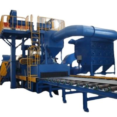 China Foundry And Casting China Equipment Q69 Shot Blasting Machine , Steel Plate Pretreatment for sale