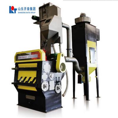 China Surface treatment shot blasting machine for hot dip galvanizing pretreatment q32 for sale