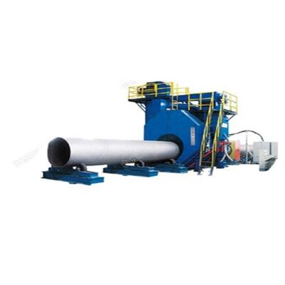 China Building Material Shops QGW External Cleaning Shot Blasting And Painting Machine For Pipes for sale