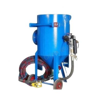 China Rust Abrasive Blast Cleaning Equipment Sandblasting Pot For Cleaning Foundry for sale