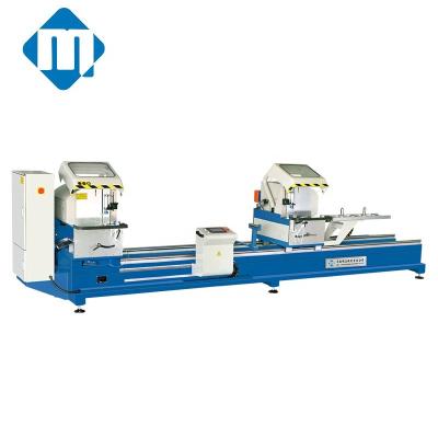 China Building Material Shops Double Head Curtain Wall Precision Cutting Saw Machine for sale