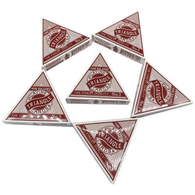 China Customized Playing Cards Bulk Shape Triangle Printing Luxury Parami Poker Customized Playing Cards Poker for sale