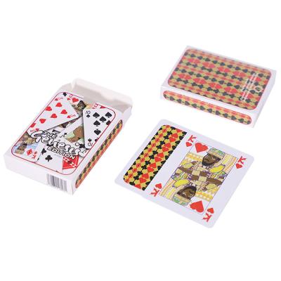 China Waterpoof Game Full Color Oriented Promotional Laminated Cards Printing Playing Card Poker Cards for sale