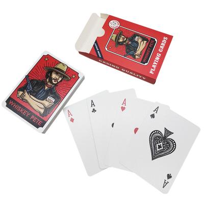 China Eco - Friendly Promotional Playing Cards Package Advertising Poker Paper Customized Printing Playing Cards for sale